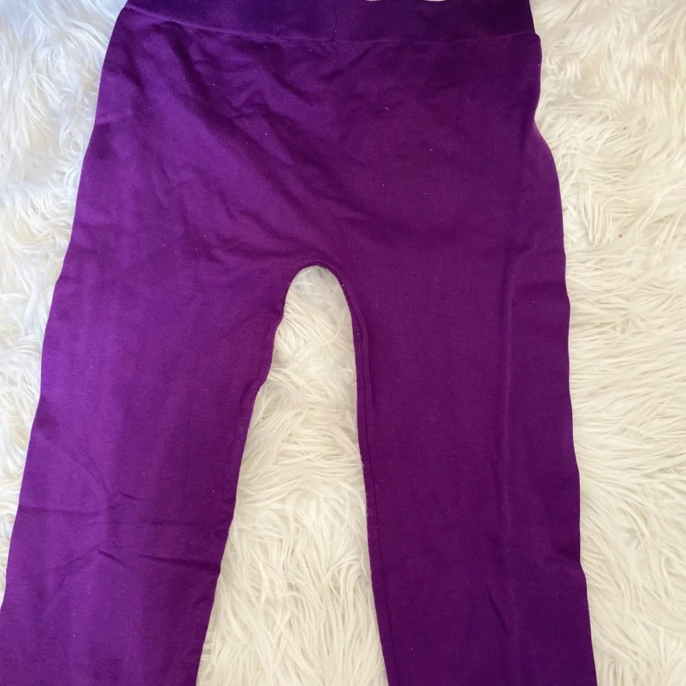 Purple Leggings - Picture 2 of 3